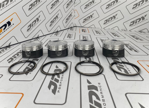 Audi/VW 2.0T FSI & TSI Diamond Forged Pistons 9.0:1 82.50/83.0mm Bore - image 2