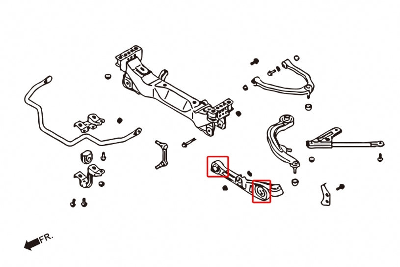 Hardrace Front Lower Arm Bushing – Nissan 350Z Z33 (7138) – Default Title