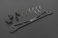 Hardrace Subframe Reinforced Brace – Honda Civic 1992–1995 (7542-BLK) – Default Title