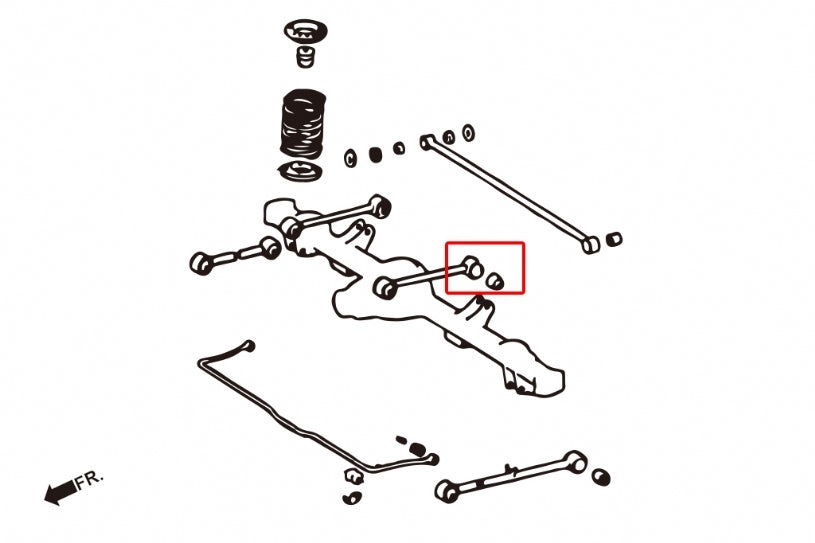 Hardrace Rear Upper Arm Bush – Toyota LandCruiser 80 Series (7994) – Default Title