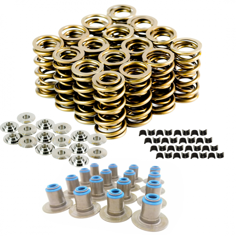 LS Dual Valve Spring Kit with Titanium Retainers — Crow Cams VTKLS8T