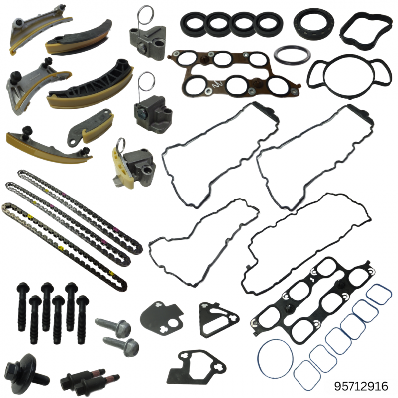 GM V6 Alloytec Timing Chain Service Kit (LLT) — Crow Cams 95712916