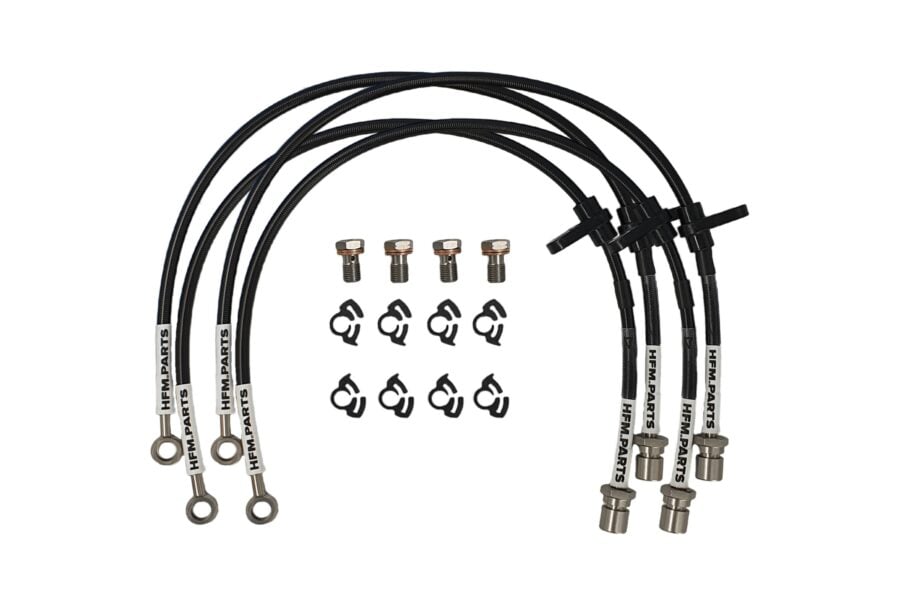 HFM.Parts Full Set Braided Brake Lines – Subaru BRZ ZC6 / Toyota 86 ZN6 – HFM.Parts product image