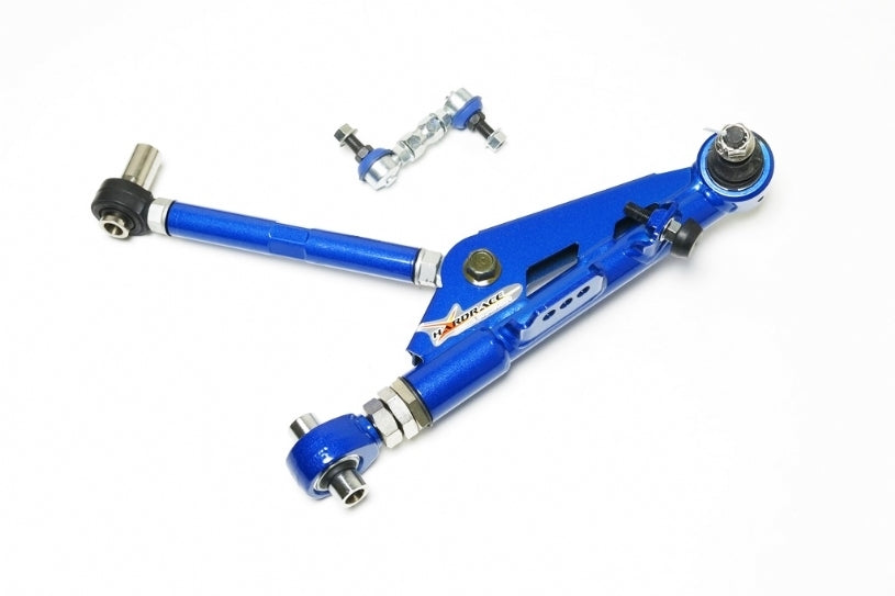 Hardrace Pillow Ball V2 Front Adjustable Lower Control Arm W/ Sway Bar Link Black – Nissan Silvia / 180SX S14 / Nissan Silvia / 180SX S15 (8636-ED) – Default Title