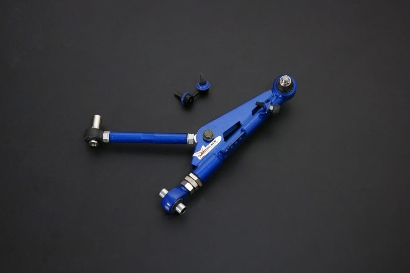 Hardrace Front Adjustable Lower Control Arm+Sway Bar Link V2, Minimum +25MM Extend – Nissan Silvia / 180SX S13 / 180SX (8680) – Default Title