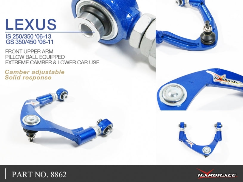 Hardrace Front Upper Arm Extreme Camber – Lexus IS250 / IS350 XE20 (8862) – Default Title