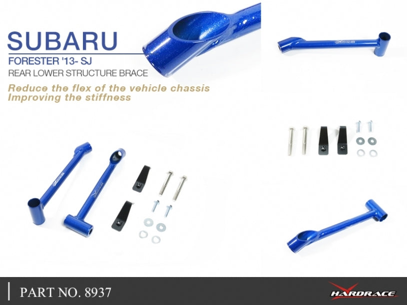 Hardrace Rear Lower Structure Brace – Toyota 86 / Toyota GR86 / Subaru BRZ (8937) – Default Title