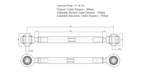 Hardrace Rear Lower Arm-Adjustable – Mitsubishi Lancer Evolution Evo X / 10 (8984) – Hardened Rubber