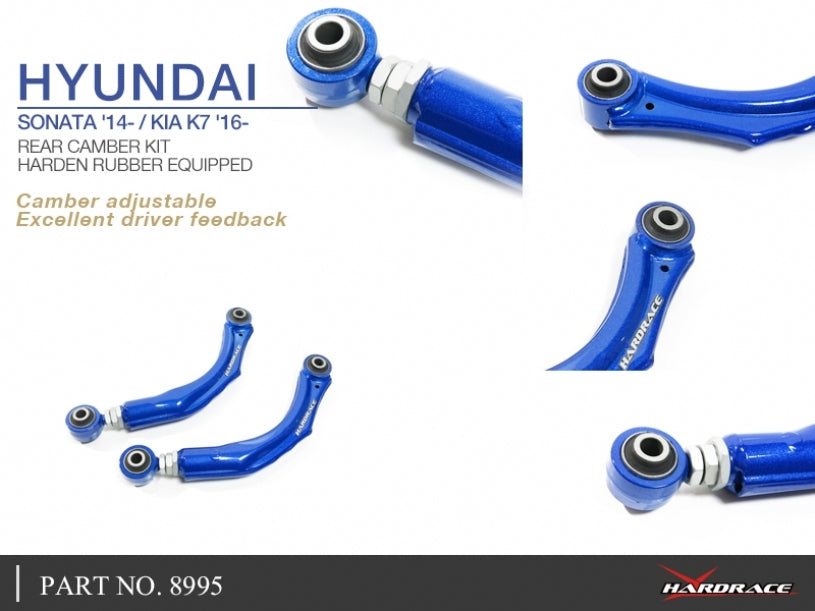 Hardrace Adjustable Camber/Toe/Caster Arm – Hyundai i30 N PD (2018–2023) / Hyundai Elantra Sport AD (2017–2018) (8995) – Default Title