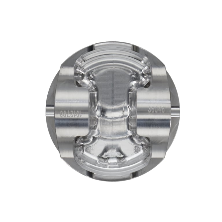Diamond manufacturer catalogue photograph — Subaru WRX VA FA20DIT Forged Pistons — 86 mm Stroke / 5.090 in Rod. Representative design; selected kit details vary.