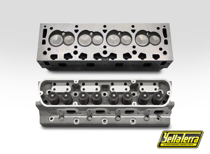 Yella Terra ABHA 5000-9EFI Holden 5.0 EFI Dash 9 assembled alloy cylinder heads pair