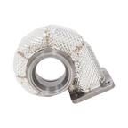 Pulsar PSR3071R GEN2 Compact Dual Ball Bearing Turbocharger T4 divided stainless steel wrapped turbine housing