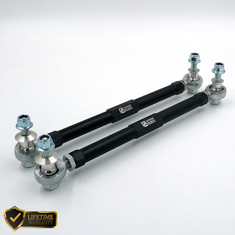 Suspension Secrets Adjustable Front Drop Links / End Links - BMW G42 M240i — Suspension Secrets