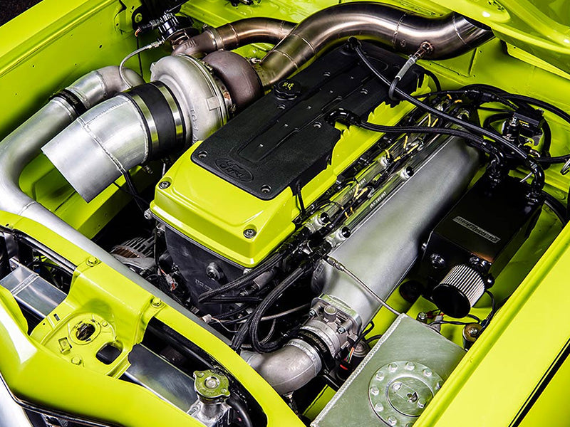 Plazmaman Ford BA/BF/FG Barra Billet Intake Manifold - 12 Injector Twin Rail - gallery image 2