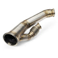 Walton Motorsport BMW S58 Type B Downpipe — Turbosmart V-Band (Large Frame C Turbos)
