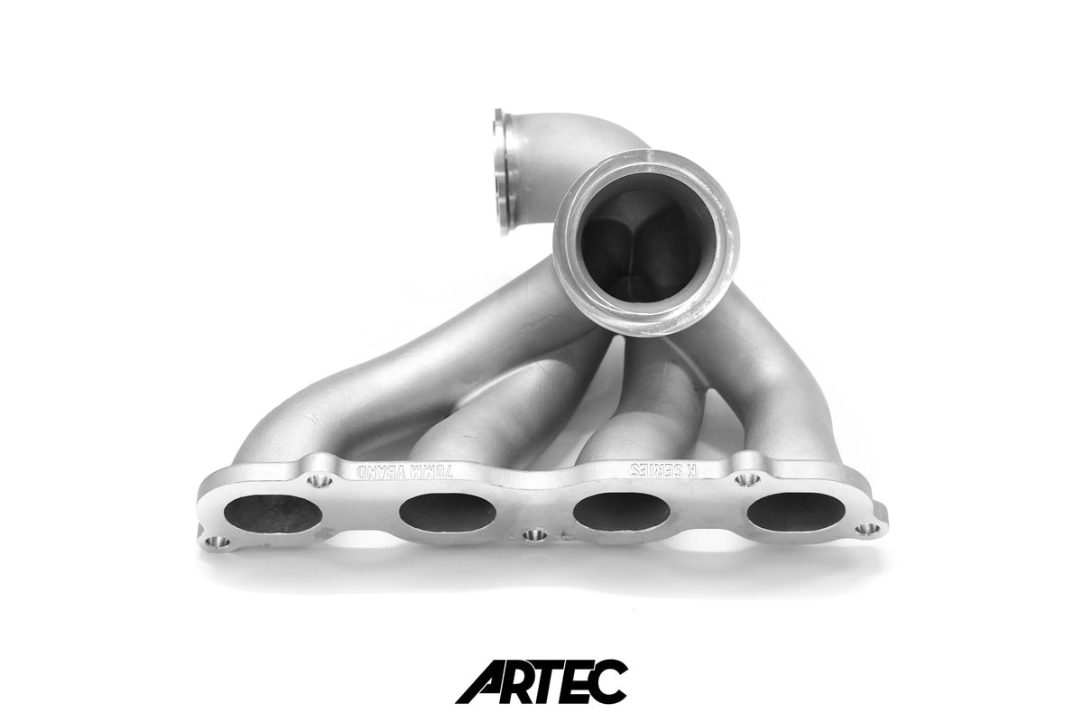 ARTEC Honda K-Series 70mm V-Band Exhaust Manifold — official ARTEC alternate product image
