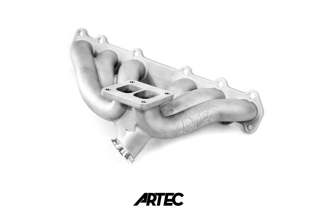 ARTEC Toyota 1JZ Non-VVTi T4 High-Mount Exhaust Manifold — official ARTEC product image