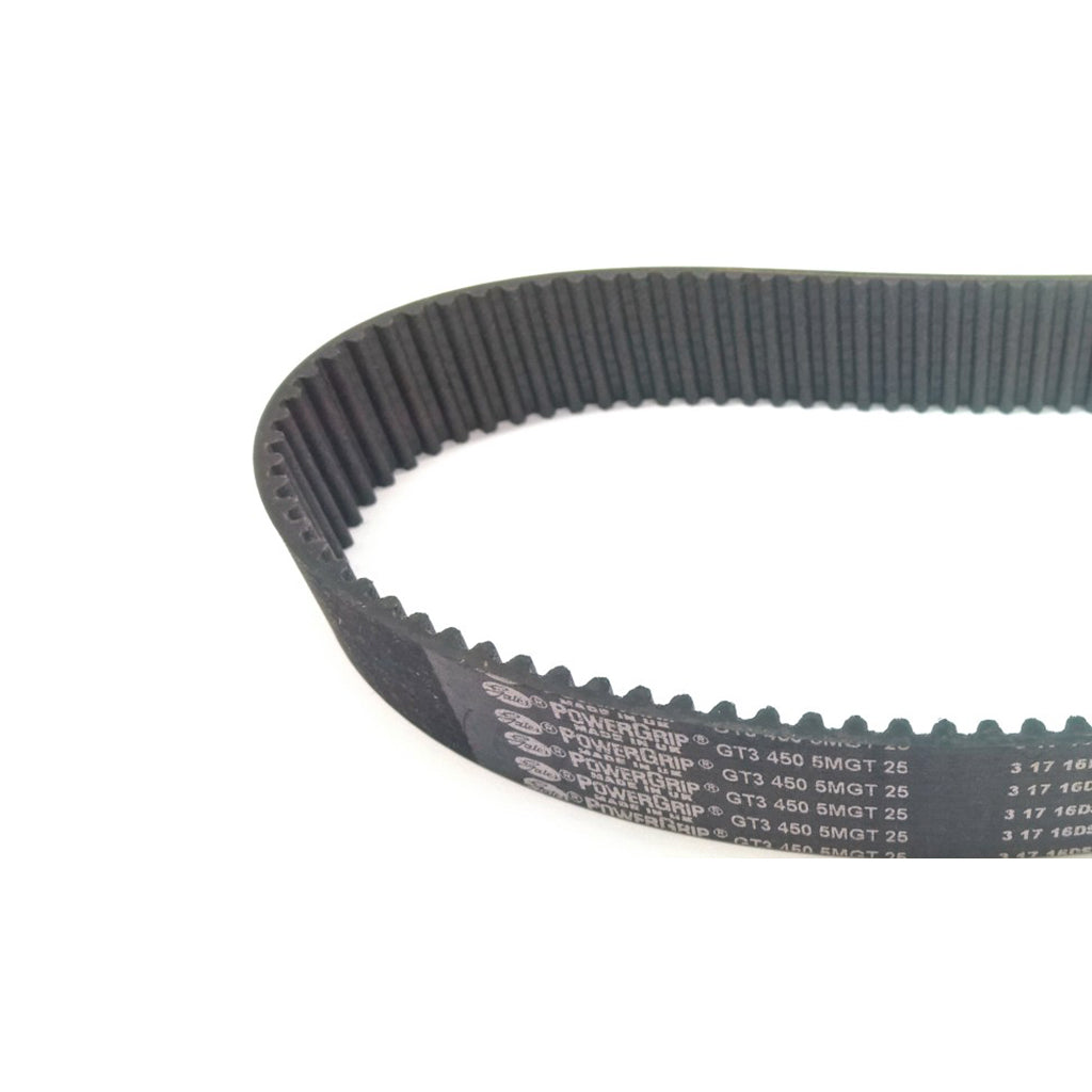 Harrop rear toothed supercharger drive belt for HH and HTV rear-drive systems