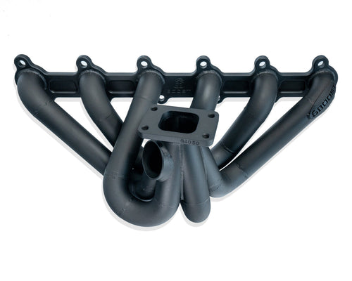 6Boost Ford EA-AU SOHC turbo exhaust manifold — representative configurations; exact build varies by selected flange and options