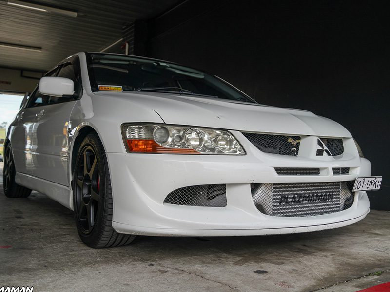 Plazmaman Mitsubishi Evo 7-9 RACE Swept Back Intercooler - gallery image 13