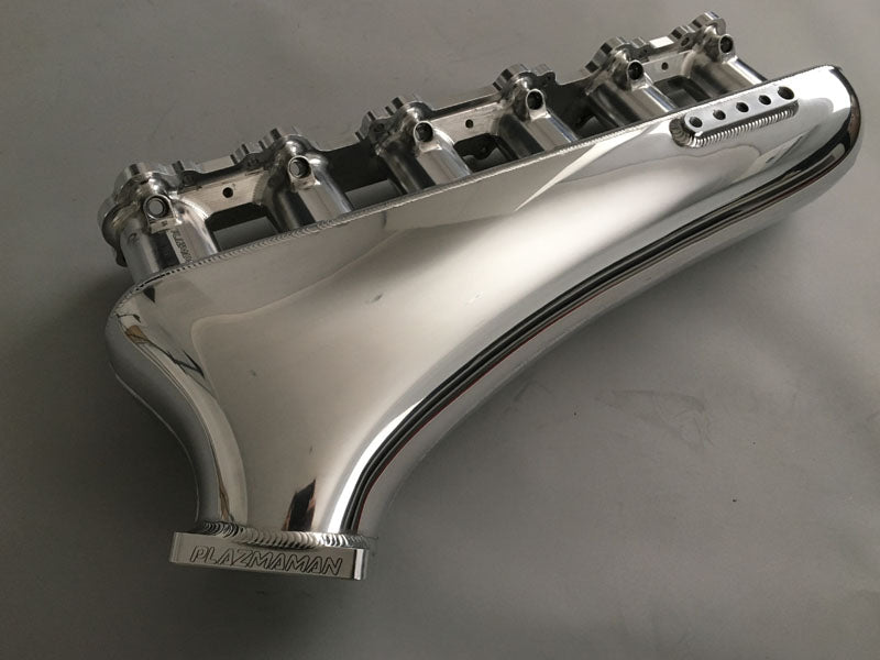 Plazmaman Barra Retro Billet Intake Manifold - 6/12 Injector - gallery image 1
