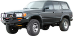 Manta Toyota Landcruiser FZJ80 4.5L 1FZ Petrol Wagon – complete exhaust system