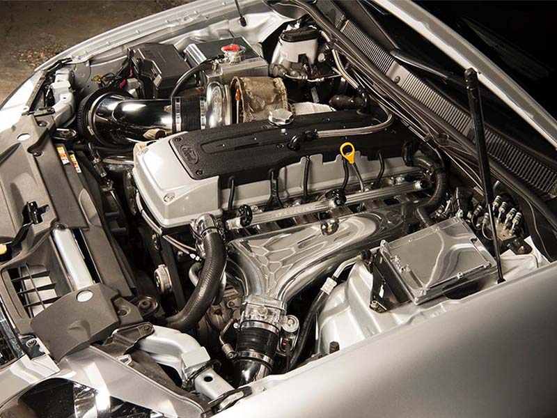 Ford Falcon Barra six injector billet inlet manifold; finish and throttle options vary