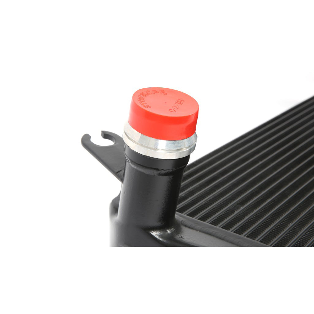 Harrop Ford Ranger PX3 2.0L intercooler billet quick-connect detail