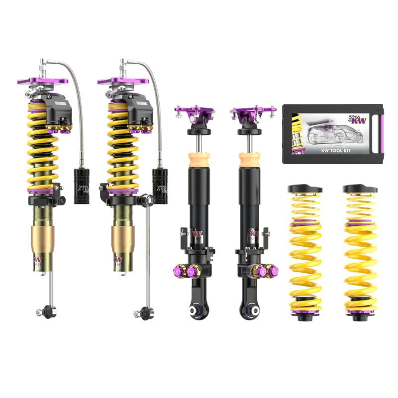 Suspension Secrets Handling Pack 3 (Track) - BMW G81 M3 Touring — option image: KW V5 Clubsport Coilovers