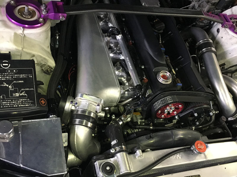 Plazmaman Nissan RB26 GT-R Full Billet Runner Intake Manifold - 6 Injector - verified product image