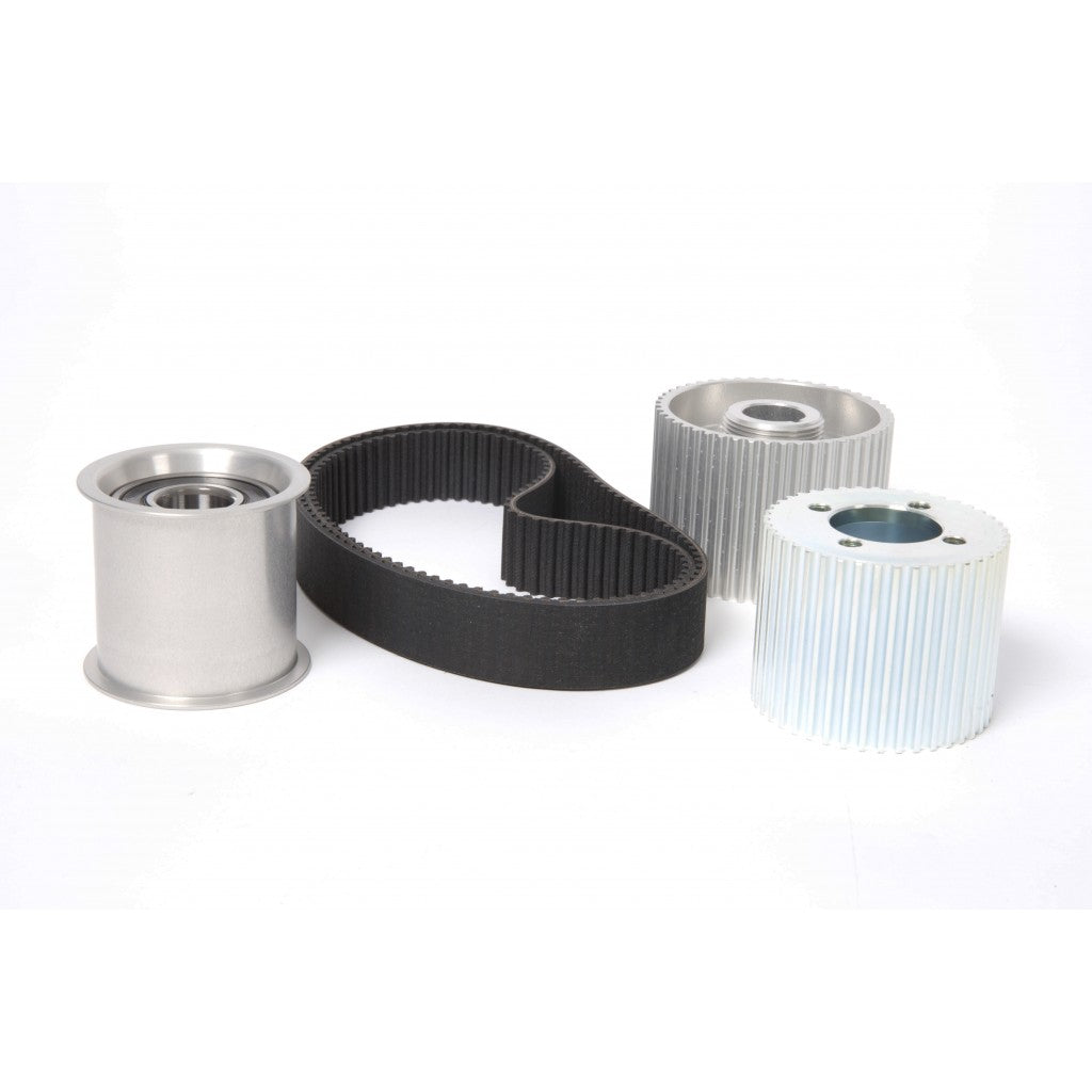 Harrop Gilmer style toothed rear-drive system