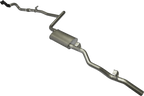 Manta Toyota Landcruiser HZJ75, HZJ78 4.2L Turbo Diesel UTE and Troop Carrier with Aftermarket Turbo Fitted – complete exhaust system