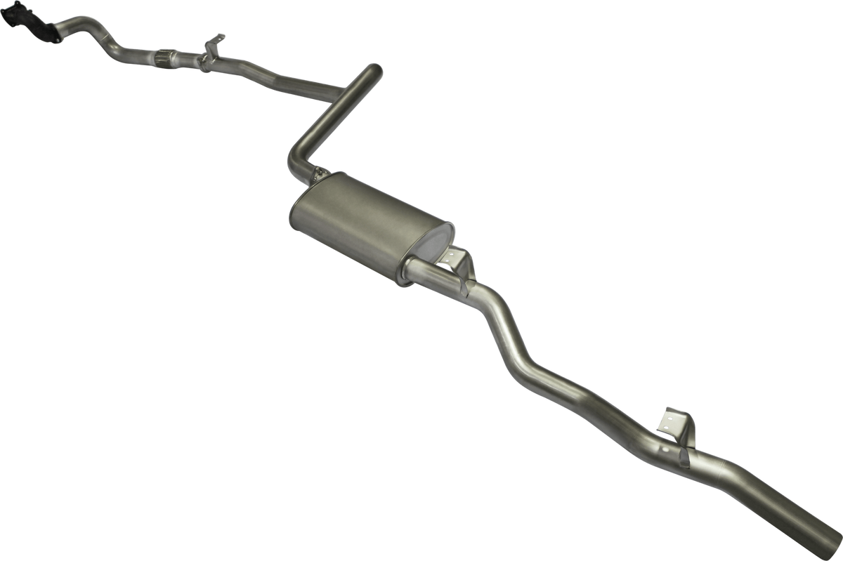 Manta Toyota Landcruiser HZJ75, HZJ78 4.2L Turbo Diesel UTE and Troop Carrier with Aftermarket Turbo Fitted – complete exhaust system