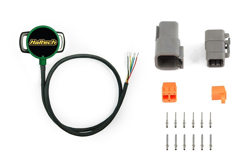 Haltech Throttle Position Sensor Motorsport Contactless Dual Channel 8mm D-Shaft - DBW compatible - HT-010409
