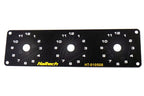 Haltech Triple Switch Panel Only - includes Yellow & Red knobs - HT-010508