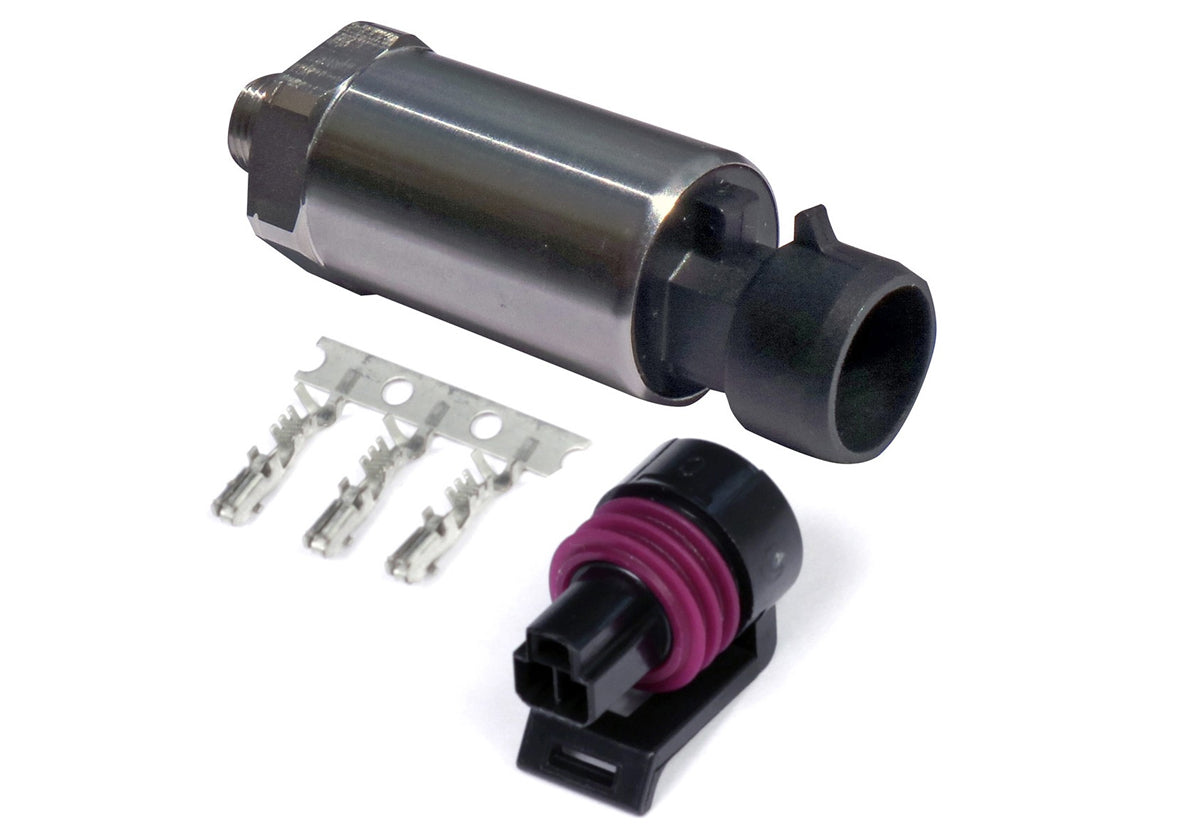 Haltech 250 PSI (17 Bar) Motorsport Stainless Pressure Sensor 1/8npt - HT-010912