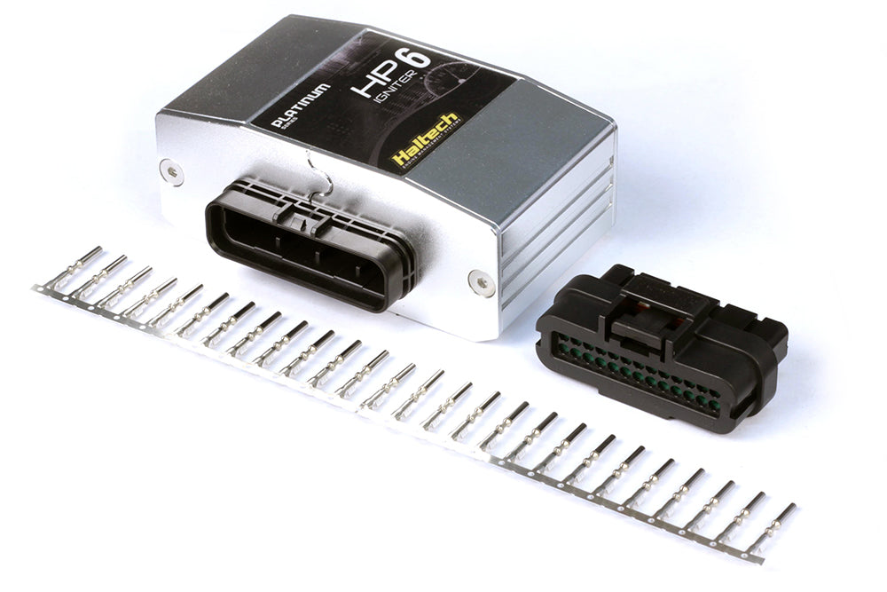 Haltech HPI6 High Power Ignitor - Six Channel - Module + Plug & Pins - HT-020038