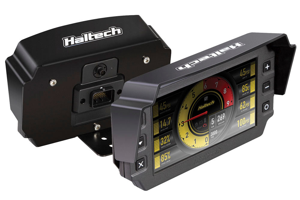 Haltech iC-7 Mounting Bracket with Integrated Visor - HT-060071 - image 2