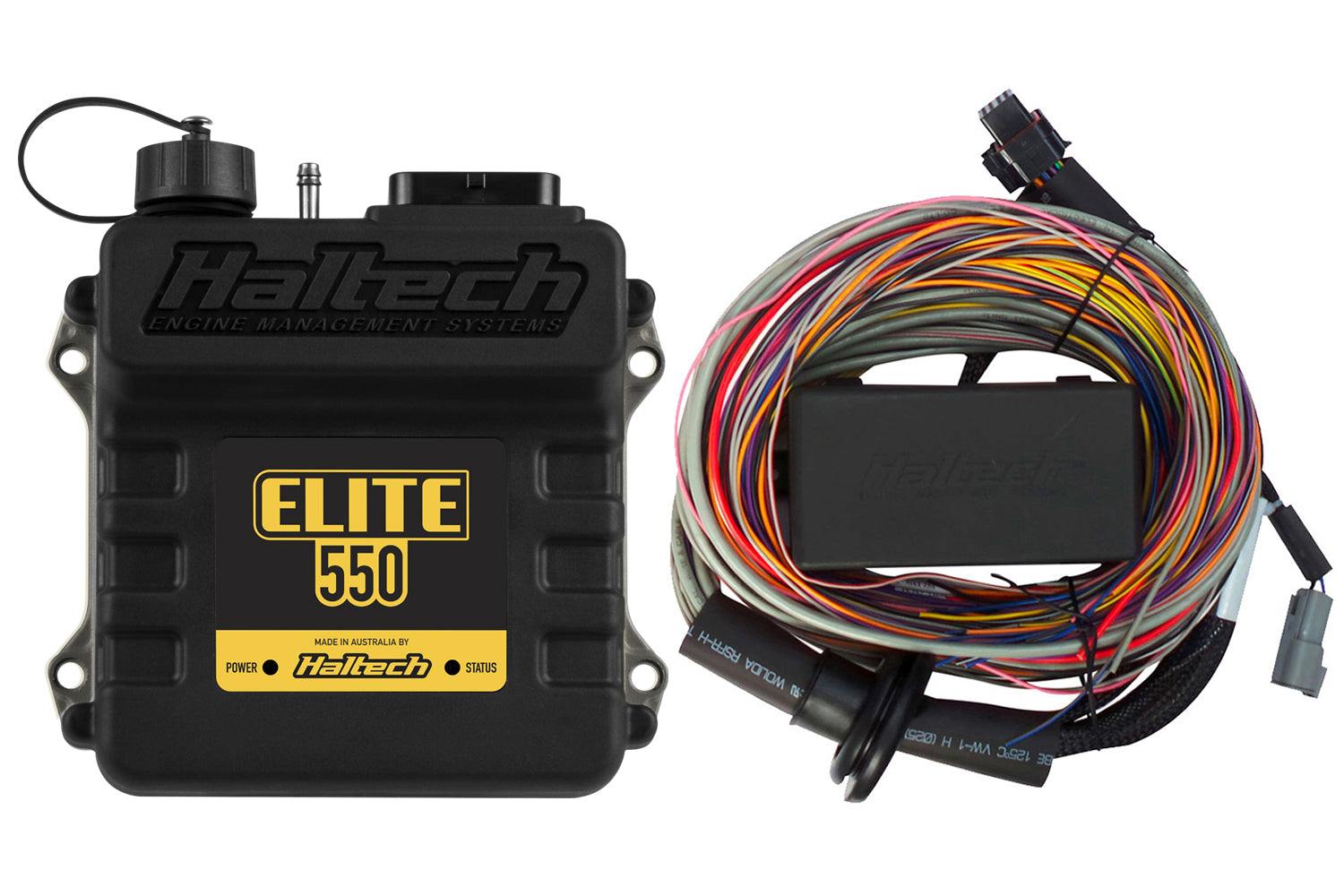 Haltech Elite 550 + Premium Universal Wire-in Harness Kit 2.5m(8') - HT-150404
