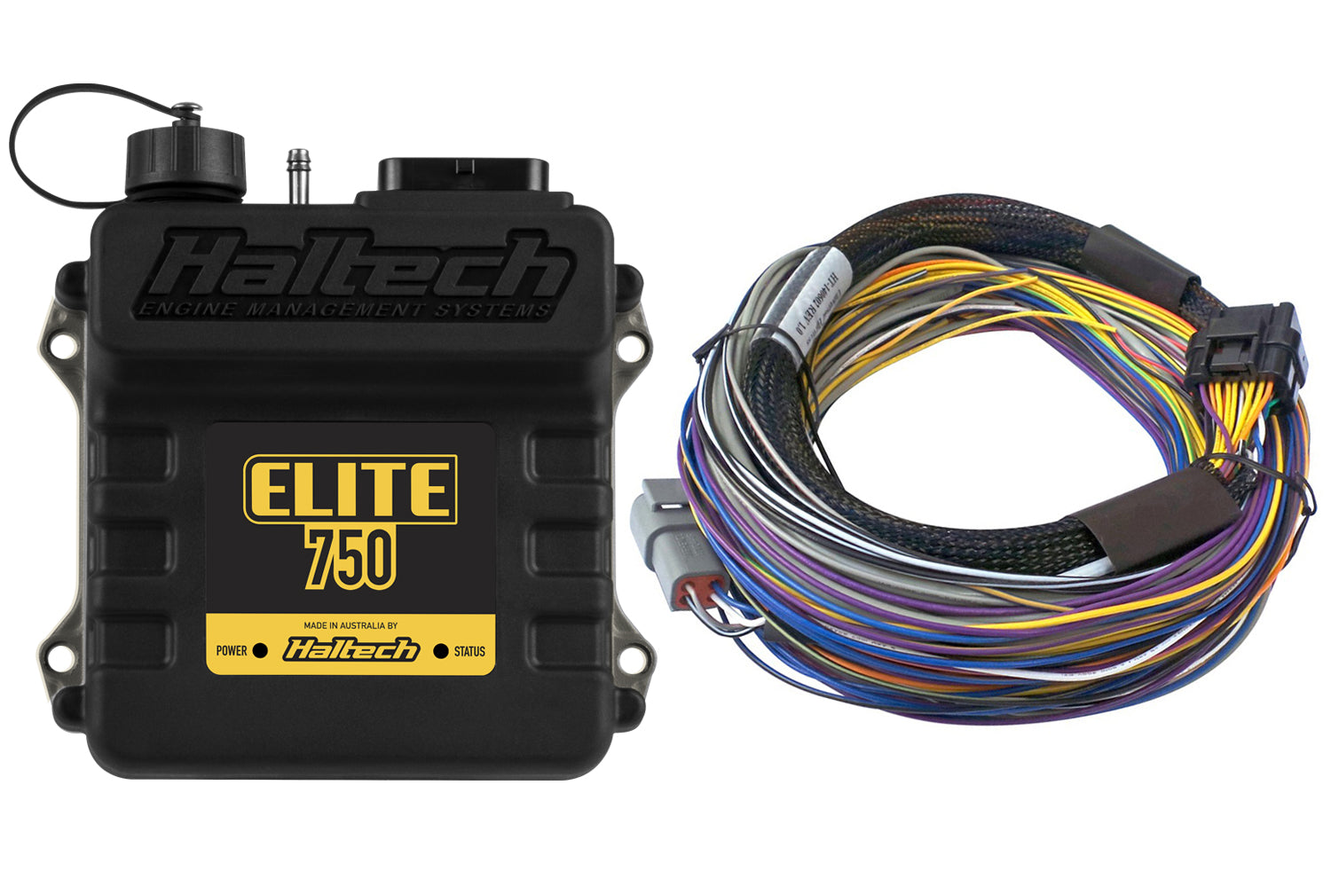Haltech Elite 750 + Basic Universal Wire-in Harness Kit 2.5m (8') - HT-150602