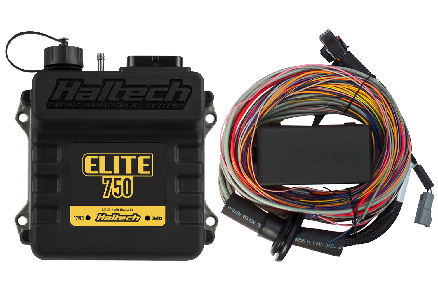 Haltech Elite 750 + Premium Universal Wire-in Harness Kit 2.5m (8') - HT-150604