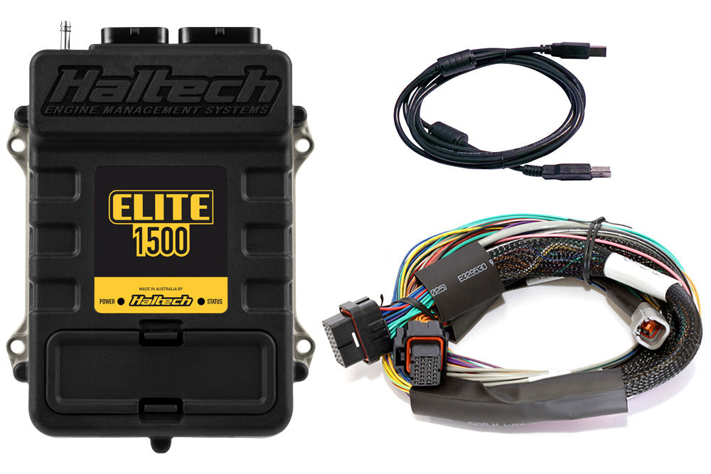 Haltech Elite 1500 + Basic Universal Wire-in Harness Kit 2.5m (8') - HT-150902
