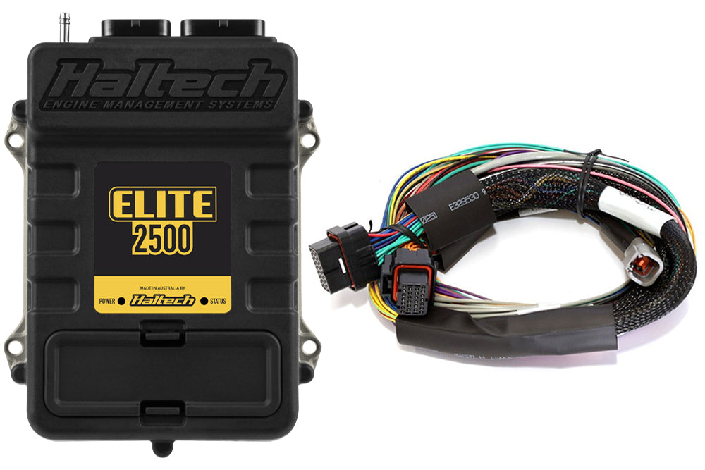 Haltech Elite 2500 + Basic Universal Wire-in Harness Kit 2.5m (8') - HT-151302