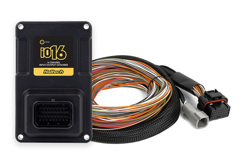 Haltech Nexus IO16 + IO16 Universal Wire-in harness 2.6m (8.5') - HT-196200