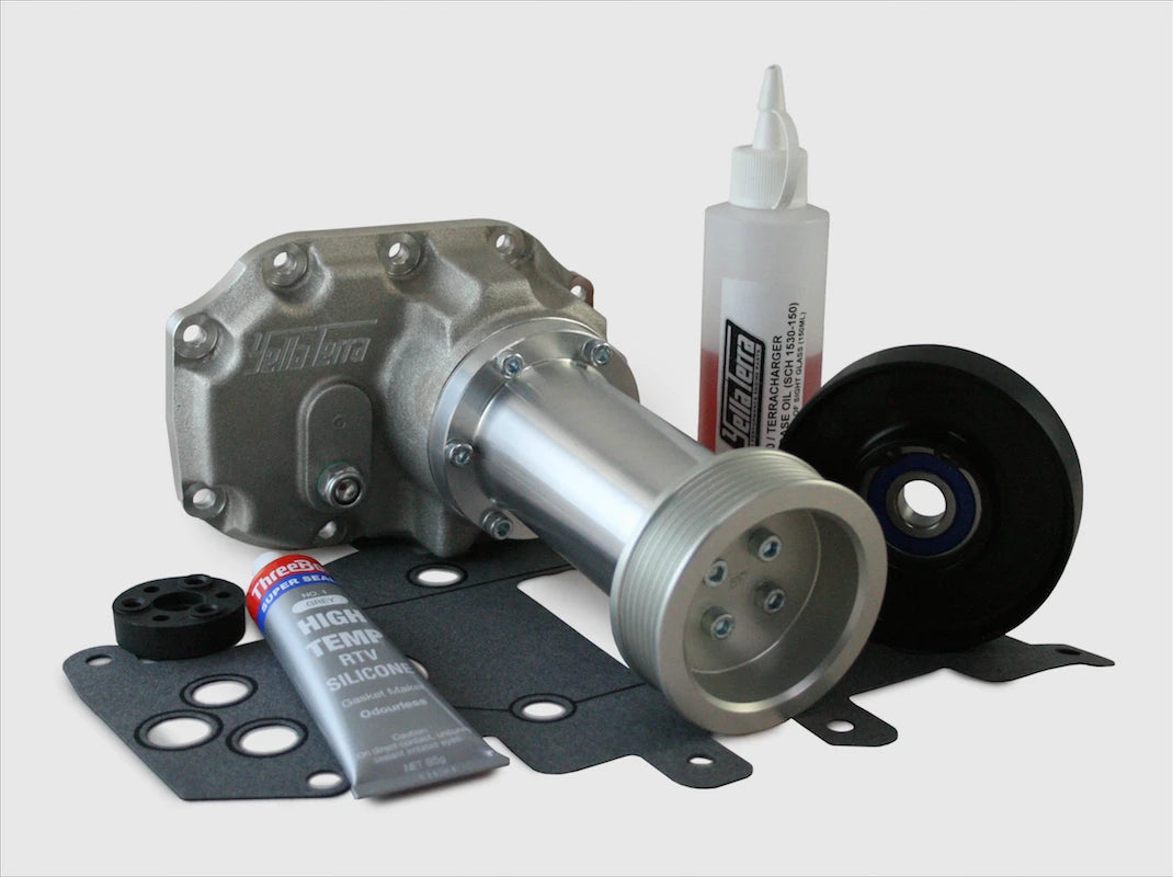 Yella Terra Holden L67 billet supercharger snout boost upgrade kit