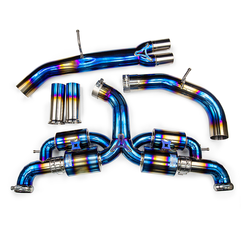 JDY Performance RS3 8Y.1 Racing Titanium Catback Exhaust System - image 1