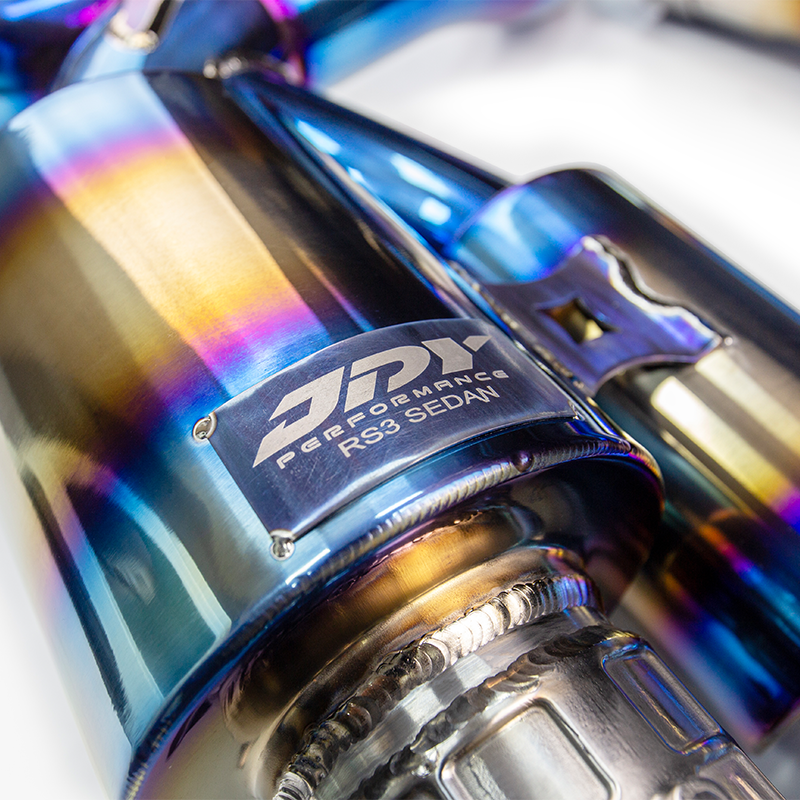 JDY Performance RS3 8Y.1 Racing Titanium Catback Exhaust System - image 2