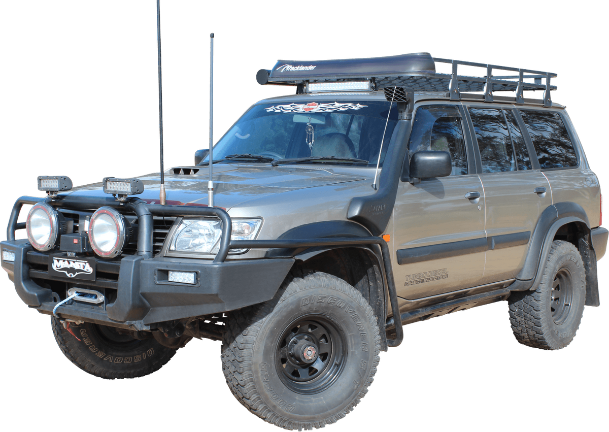 Manta Nissan Patrol Gu 3.0L Turbo Diesel Wagon, April 2000 – December 2006 – complete exhaust system
