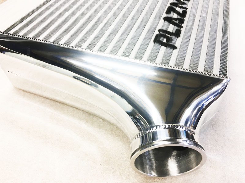 Plazmaman Mitsubishi Evo 4-9 100mm RACE Series Intercooler - 1400hp - gallery image 11