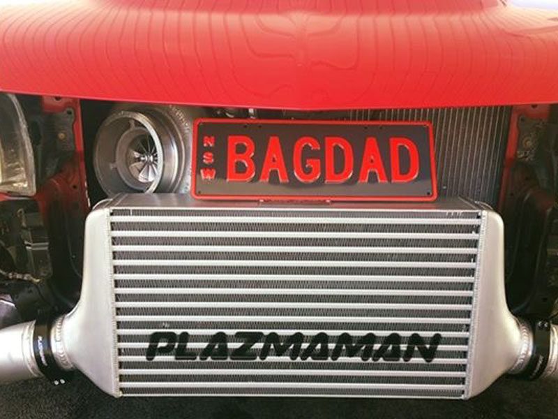 Plazmaman Mitsubishi Evo 4-9 100mm RACE Series Intercooler - 1400hp - gallery image 6